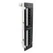 Simply 45 - S45-2612 - 12 Port Loaded UTP Cat6 Patch Panel, 110 style, Wall Mount Bracket, Cable Ties and Rack Mount Screws. 1ea/box