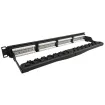 Simply 45 - S45-2624 - 24 Port Loaded UTP Cat6 Patch Panel, 1RU, 110 style, Cable Management Bracket, Cable Ties and Rack Screws. 1ea/box