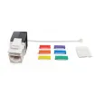 Simply 45 - S45-3600W - Cat6/6A UTP 180° White Keystone Jack