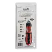 GoSimplyConnect - S45-501 - 7-in-1 multi bit ratcheting screwdriver, 9" full size - 1ea Blister Card