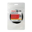 GoSimplyConnect - S45-7034 - 3/4-inch Black Hook and Loop, 5.6-lb Tensile Strength, 25’ - 1ea Bag