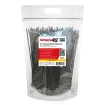 GoSimplyConnect - S45-71150-500 - 11" 50lb UV Black Cable Ties - 500pc Bag