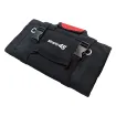 GoSimplyConnect - S45-TB100R - Heavy duty roll up tool bag, 5 zippered pouches, black and red - 1Ea/Tagged