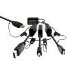 GoSimplyConnect - SAV-L002 - ProAV 8K Loaded Adapter Includes: (1) DP1.4, (1) MDP1.4, (1) USB-C, (1), (1) Source Harness, (1) Locking Harness