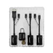 GoSimplyConnect - SAV-L002 - ProAV 8K Loaded Adapter Includes: (1) DP1.4, (1) MDP1.4, (1) USB-C, (1), (1) Source Harness, (1) Locking Harness