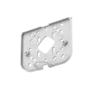Hanwha - SBP-140WMW - Wall/Pole mount. Compatible with: QNV-C8083R/QNV-C9083R (Stainless steel straps are NOT included, compatible with SBP-150S and SBP-060S)