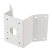 Hanwha - SBP-156KMW - Corner mount, Material: Aluminum, Color: White, Dimensions : 276.8(W)x183.0(H)x158.5(D)mm (10.90x7.20x6.24"), Compatible with: XNP-9300RW/8300RW/6400RW, QNP-6320R/6250R/6320H/6250H