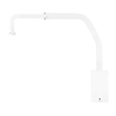 Hanwha - SBP-156LMW - Telescopic Parapet Mount White