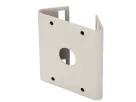 Hanwha - SBP-300PM - Pole Mount Adapter (Ivory)