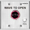SECO-LARM - SD-9463-KSVQ - Wave To Open RTE with override button, Double Gang. ETL Listed. Conforms to UL Std. 294
