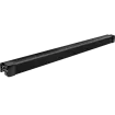 SECO-LARM - SD-961B-36GSQ - Electromechanical Push Bar, Black, with Double-Locking Spindle, Form C Output, Reversible non-handed design, Solenoid actuated unlocking mechanism