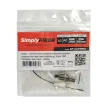 GoSimplyConnect - SF-LCPMM2 - LC/PC multimode mechanical connector with high clarity matching gel, 50µm, OM2, 250/900µm fiber, black - 1ea/Bag