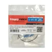 GoSimplyConnect - SF-LCUSM - LC/UPC single-mode mechanical connector with high clarity matching gel for 250/900µm fiber, blue - 1ea/Bag