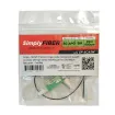 GoSimplyConnect - SF-SCASM - SC/APC single-mode mechanical connector with high clarity matching gel for 250/900µm fiber, green - 1ea/Bag
