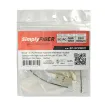GoSimplyConnect - SF-SCPMM1 - SC/PC multimode mechanical connector with high clarity matching gel, 62.5µm, OM1, 250/900µm fiber, beige - 1ea/Bag