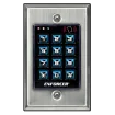SECO-LARM - SK-1131-SPQ - Indoor Illuminated Stand-Alone keypad with Prox Reader, 1200 users and three outputs. Includes duress, quick code, wrong-code lockout, egress input, three LEDs, built-in buzzer, and back box.