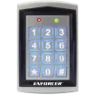 SECO-LARM - SK-1323-SPQ - Sealed-Housing Outdoor Stand-Alone Keypad with Built-In Proximity Reader (125kHz). Weatherproof (IP65), backlit keys, 1,010 user codes, 2~6 digit code length, two relay outputs (Form C NO/NC/COM), two egress inputs, one door