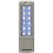 SECO-LARM - SK-2323-SPQ - Mullion-Style Outdoor Stand-Alone Keypad with Built-In Proximity Reader (125 kHz). Weatherproof (IP65). Backlit keys, 1,010 user codes, 2~6 digit code length, two relay outputs (Form C NO/NC/COM), two egress inputs, one door