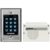 SECO-LARM - SK-4131-SPSQ - Split-series Keypad with Proximity Reader, keypad and control board are separated for high security applications, built-in proximity card reader: 125kHz (EM125), 1200 users over 3 outputs, code length: 4~8 digits, 12~24VDC 