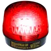 SECO-LARM - SL-126Q/R - 6~12 VDC (2-wire connection) Strobe Light. “U”-Type Xenon tube. 100,000 Candlepower, over 90 flashes/min, 180mA current draw at 12VDC. UL listed. Red lens.
