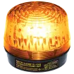 SECO-LARM - SL-126Q/A - 6~12 VDC (2-wire connection) Strobe Light. “U”-Type Xenon tube. 100,000 Candlepower, over 90 flashes/min, 180mA current draw at 12VDC. UL listed. Amber lens.