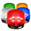 SECO-LARM - SL-1301-EAQ/A - 6~12 VDC LED Strobe Light. Incorporates 12 LEDs. 50,000-Hour operating life. Flash only. Indoor/outdoor use. Amber lens.