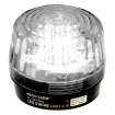 SECO-LARM - SL-1301-SAQ/C - 10~24 VDC LED Strobe Light with built in programable siren. Incorporates 54 LEDs. 50,000-Hour operating life. Six different flash patterns. Adjustable flashing speed. Indoor/outdoor use. Clear lens.