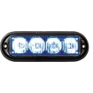 SECO-LARM - SL-1311-MA/B - 12VDC High-Intensity LED Strobe Light Incorporates Four 1W Leds.19 Different Flash Patterns. Indoor/Outdoor Use. Blue Leds