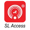 SECO-LARM - SK-B241-PQ - Bluetooth Access Controller - Mullion Keypad with Prox