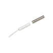 SECO-LARM - SM-206Q/W - ¼" Recessed-Mount Closed Loop Magnetic Contact with bare magnet and 15" leads, white. 1" Gap. UL listed. Sold in multiples of 10 (price is for 1 pc).