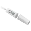 SECO-LARM - SM-207-5Q/W - ⅜" Diameter Press-Fit Mount Closed Loop Magnetic Contact with stubby switch and stubby magnet. ⅜" Gap. White. Sold in multiples of 10 (price is for 1 pc).