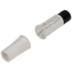 SECO-LARM - SM-4102-TQ/W - ⅜" Stubby Press-Fit Mount Closed Loop Magnetic Contact with quick-connect terminal block. 1" Gap. UL, CUL listed. White. Sold in multiples of 10 (price is for 1 pc).