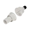 SECO-LARM - SM-4104-TQ/W - ¾ Steel Door Recessed Closed Loop Magnetic Contact with quick-connect terminals. 1" Gap. UL, CUL Listed. White. Sold in Multiples of 10. (price is for 1 pc).