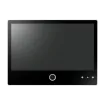 Hanwha - SMT-1031PVW - 10.1" AI Enabled IP Public View Monitor (AI PVM), White Color ,1080p (1024x600 @60Hz), HDMI, Ethernet, 16:9 Aspect Ratio, Built-in Speaker (1W x 2), VESA mountable (75 x 75mm), AI Face & Object Detection Display for Visual Dete