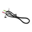 Hanwha - SPP-C7400 - Audio and Alarm cable for TNV-C7013RC, QNV-C8083R/9083R, XNV-C6083R/C7083R/C8083R/C9083R, XND-C6083RV/C7083RV/C8083RV/C9083RV, PNM-C32083RVQ/C16083RVQ (Pack of 3)