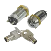 SECO-LARM - SS-095-1H0 - High-Security Tubular Key Lock. SPST, momentary-ON/shunt-OFF (spring loaded). Key #1300. Sold in multiples of 5 (price is for 1 pc).