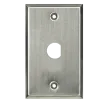 SECO-LARM - SS-299Q - Single-Gang Plate with 3/4" D-hole. Minimum order quantity of 10 pieces (price is for 1 pc).