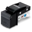 TRENDNET - TC-K50C6BK - 50 Pack Cat6 RJ-45 Keystone Jack, Black