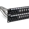 TRENDNET - TC-K50C6BK - 50 Pack Cat6 RJ-45 Keystone Jack, Black