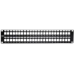 TRENDNET - TC-KP48 - 48-Port Blank Keystone Patch Panel
