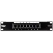TRENDNET - TC-P08C5E - 8-Port Cat. 5e Unshielded Patch Panel (10" wide)