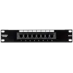 TRENDNET - TC-P08C6 - 8-Port Cat. 6 Unshielded Patch Panel (10" wide)