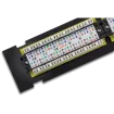 TRENDNET - TC-P12C6V - 12-Port Cat6 Unshielded Wall Mount Patch Panel with Included 89D Bracket