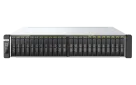 QNAP - TDS-h2489FU-4314-1TB-US - QNAP 24-Bay 2U all-flash NAS, NVMe Gen 4 x4, Dual Intel Xeon Silver 4314Y processor (up to 3.4 GHz), 1TB RDIMM ECCC DDR4 RAM, 4 x 2.5GbE LAN, 2 x 25GbE SFP28 SmartNIC port, 2 x PCIe expansion slot