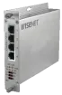 Hanwha - TEC-F04 - 4 Channel Ethernet over Coax Extender With Pass-Through PoE