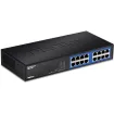 TRENDNET - TEG-S16Dg - 16-port Gigabit GREENnet Switch(Metal Desktop) w/ internal power