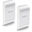 TRENDNET - TEW-740APBO2K - 10 dBi Wireless N300 Outdoor PoE Pre-Configured Point-to-Point Bridge Kit