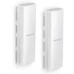 TRENDNET - TEW-940APBO2K - 14 dBi WiFi 6 AX1200 Outdoor PoE Preconfigured Point-to-Point Bridge Kit