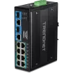 TRENDNET - TI-BG104 - 10-Port Industrial Gigabit PoE++ DIN-Rail Switch