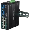 TRENDNET - TI-BG104 - 10-Port Industrial Gigabit PoE++ DIN-Rail Switch